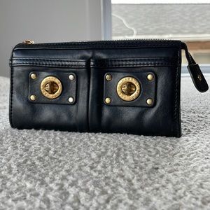Black leather Marc by Marc Jacobs wallet